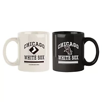 Chicago White Sox MLB Chicago Sox Two-Pack 15oz. Color Mug Set