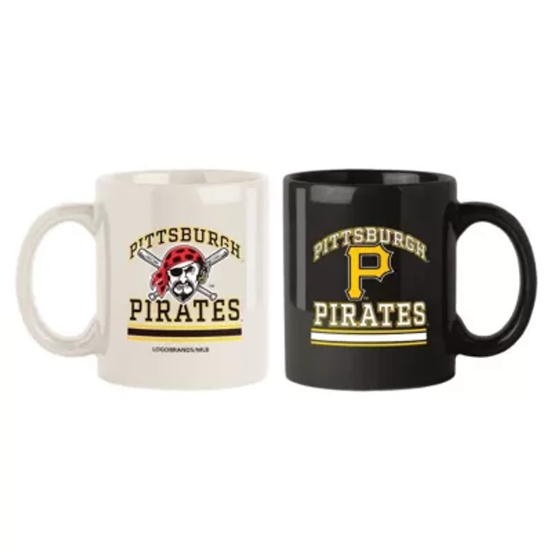MLB Pittsburgh Pirates Two-Pack 15oz. Color Mug Set