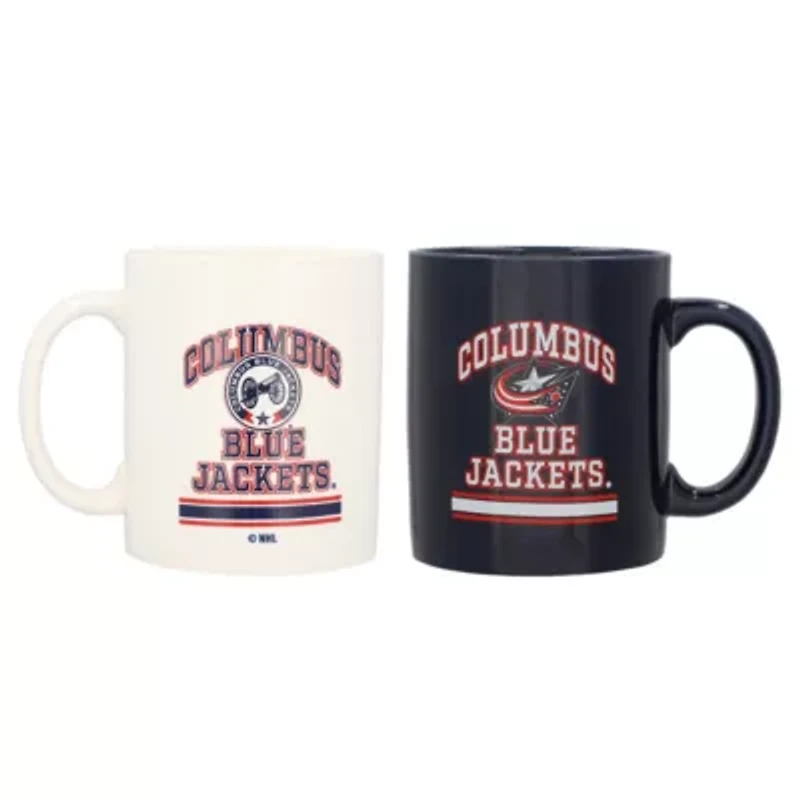 NHL Columbus Jackets Two-Pack 15oz. Color Mug Set