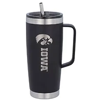 NCAA Iowa Hawkeyes 26oz. Team Color Roadie Tumbler with Handle