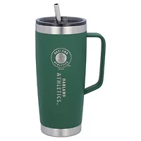 Cooperstown Teams Oakland Athletics 26oz. Team Color Roadie Tumbler with Handle