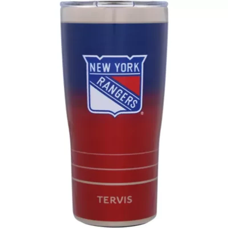 NHL New York Rangers 20oz. Ombre Stainless Travel Tumbler