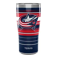 NHL Columbus Jackets 20oz. Hype Stripes Stainless Tumbler
