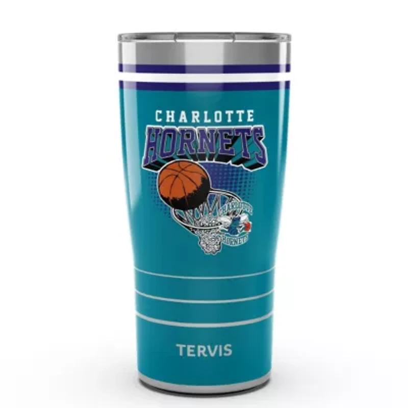 NBA Charlotte Hornets 20oz. Vintage Stainless Tumbler