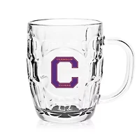 NCAA Clemson Tigers 20oz. Dimpled Glass Mug