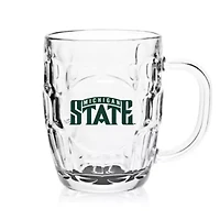 NCAA Michigan State Spartans 20oz. Dimpled Glass Mug