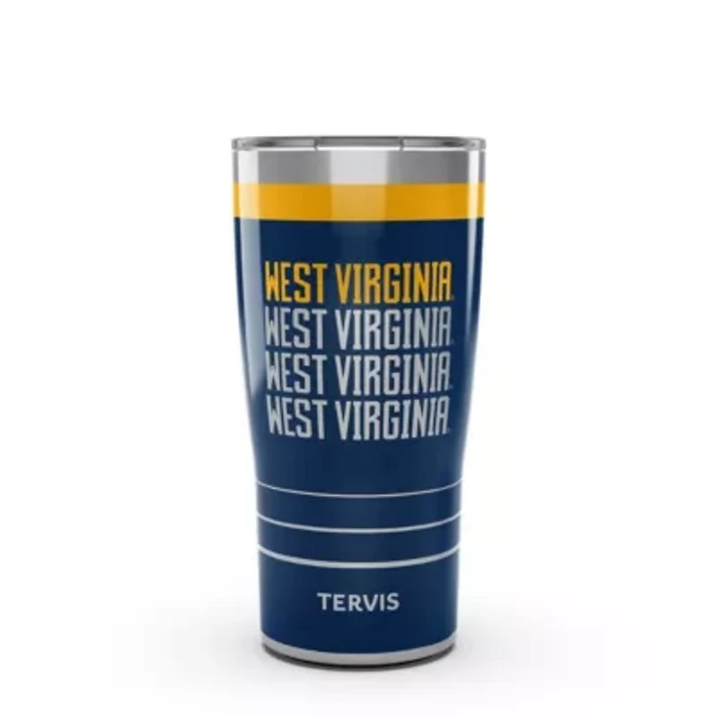 NCAA West Virginia Mountaineers Reverb 20oz. Stainless Tumbler