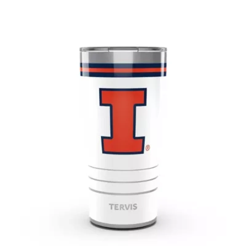 NCAA Illinois Fighting Illini Arctic 20oz. Stainless Tumbler