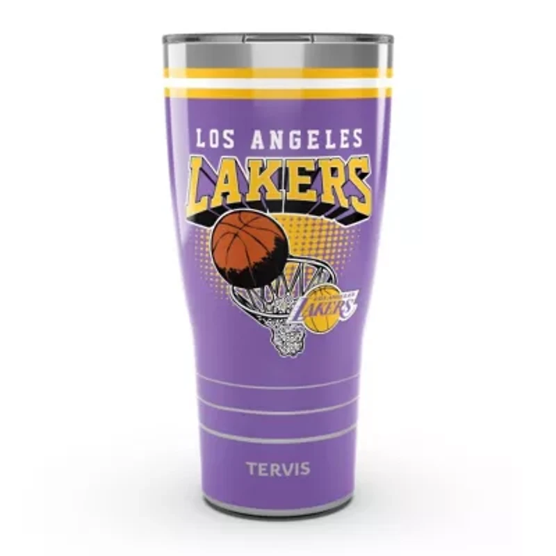 NBA Los Angeles Lakers 30oz. DuraPrint™️ Vintage Stainless Travel Tumbler