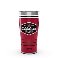 NCAA Oklahoma Sooners 20oz. Vintage DuraPrint™️ Stainless Travel Tumbler