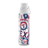 MLB Texas Rangers 24oz. Allover Venture Lite Water Bottle