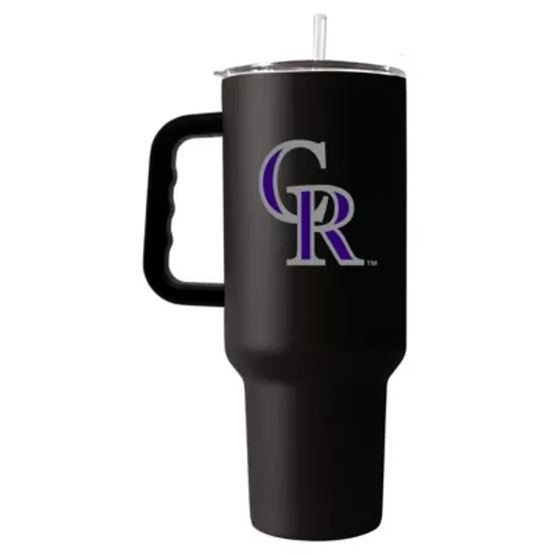 MLB Colorado Rockies 40oz. Travel Tumbler with Handle