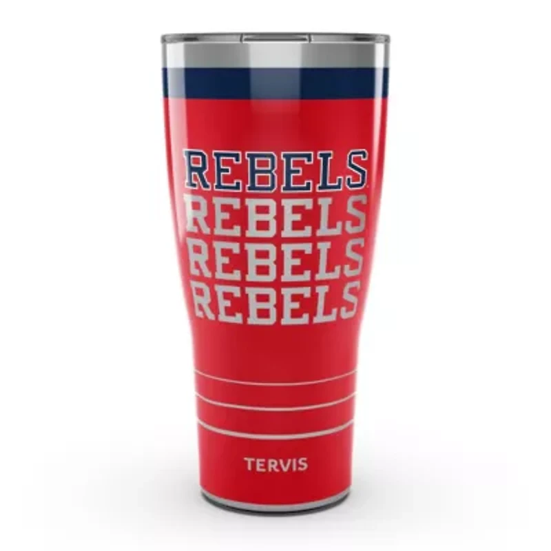 NCAA Ole Miss Rebels 30oz. Reverb Stainless Tumbler