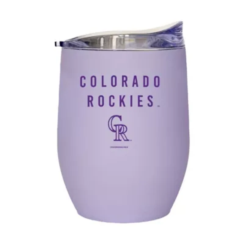 MLB Colorado Rockies 16oz. Soft Touch Curved Tumbler