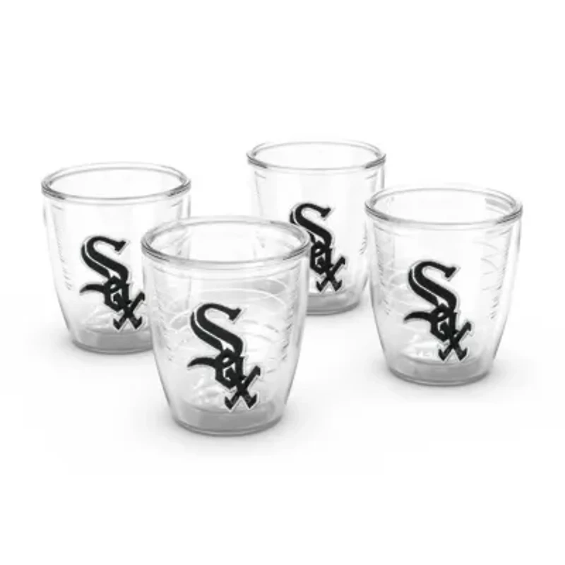 Chicago White Sox MLB Chicago Sox Four-Pack 12oz. Emblem Tumbler Set