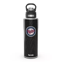 MLB Minnesota Twins 40oz. Carbon Fiber Wide Mouth Water Bottle
