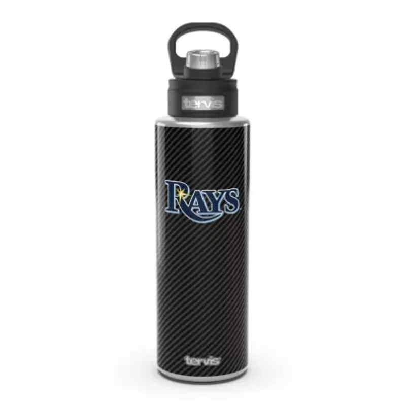 MLB Tampa Bay Rays 40oz. Carbon Fiber Wide Mouth Water Bottle