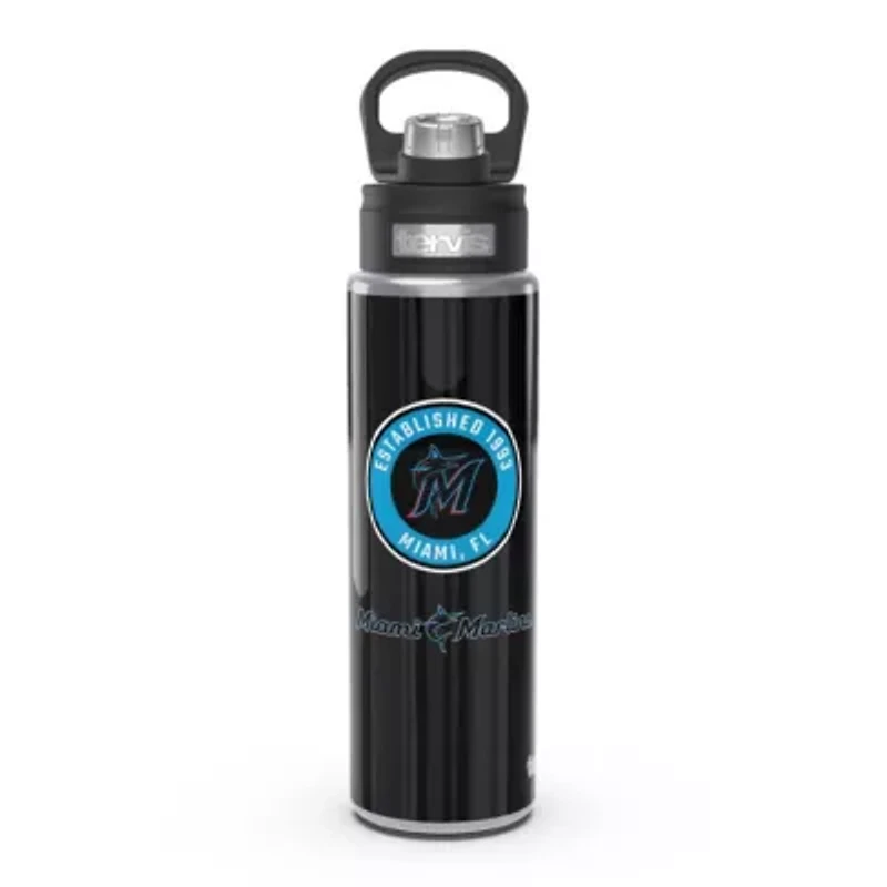 MLB Miami Marlins 24oz. All In Wide Mouth Water Bottle