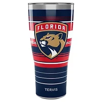 NHL Florida Panthers 30oz. Hype Stripes Stainless Tumbler