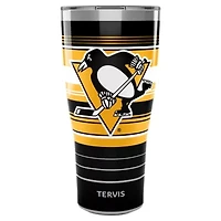 NHL Pittsburgh Penguins 30oz. Hype Stripes Stainless Tumbler