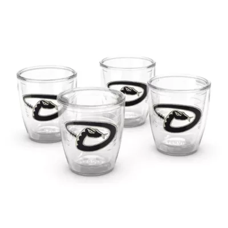 MLB Arizona Diamondbacks Four-Pack 12oz. Emblem Tumbler Set