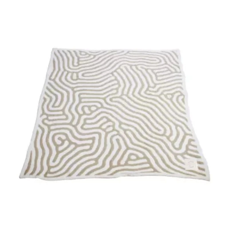 NCAA Ohio State Buckeyes 50" x 60" Luxe Dreams Throw Blanket