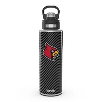 NCAA Louisville Cardinals 40oz. Carbon Fiber Wide Mouth Water Bottle