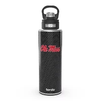 NCAA Ole Miss Rebels 40oz. Carbon Fiber Wide Mouth Water Bottle