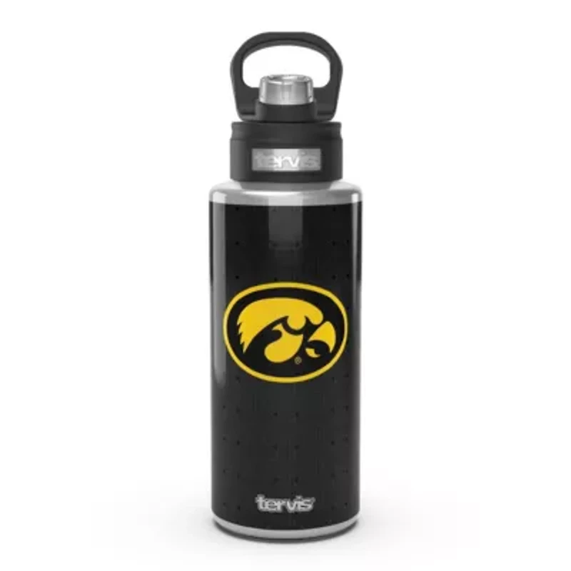 NCAA Iowa Hawkeyes 32oz. Weave Wide Mouth Water Bottle