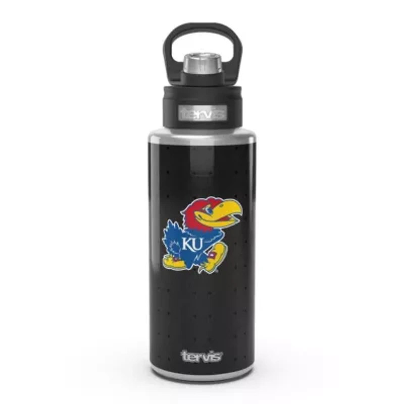 NCAA Kansas Jayhawks 32oz. Weave Wide Mouth Water Bottle