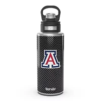 NCAA Arizona Wildcats 32oz. Carbon Fiber Wide Mouth Water Bottle