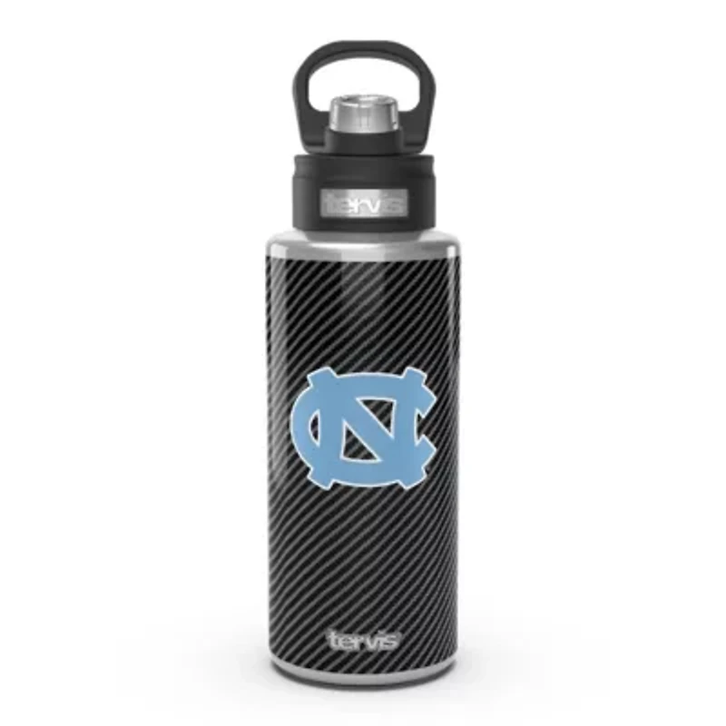 NCAA North Carolina Tar Heels 32oz. Carbon Fiber Wide Mouth Water Bottle