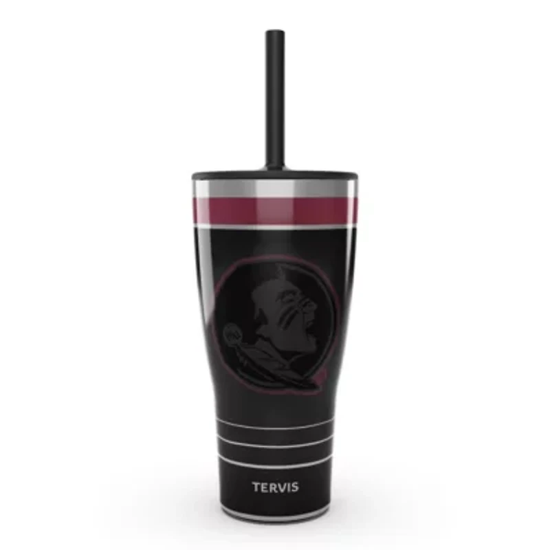 NCAA Florida State Seminoles 30oz. Night Game Tumbler with Straw