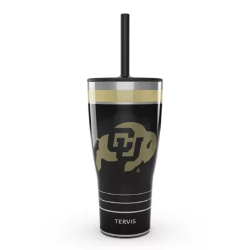 NCAA Colorado Buffaloes 30oz. Night Game Tumbler with Straw