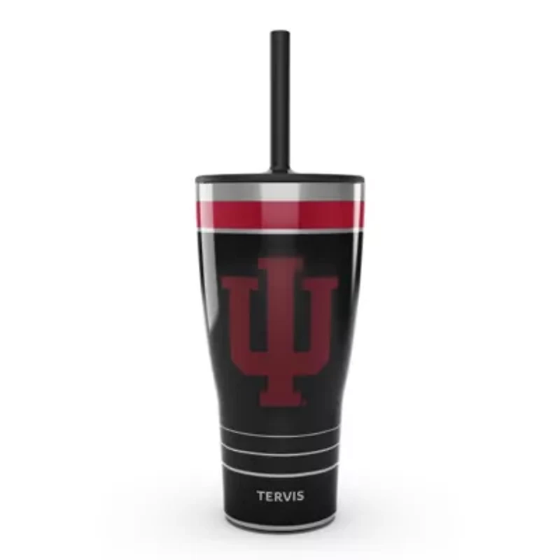 NCAA Indiana Hoosiers 30oz. Night Game Tumbler with Straw
