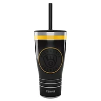 MLB Milwaukee Brewers 30oz. Night Game Tumbler with Straw