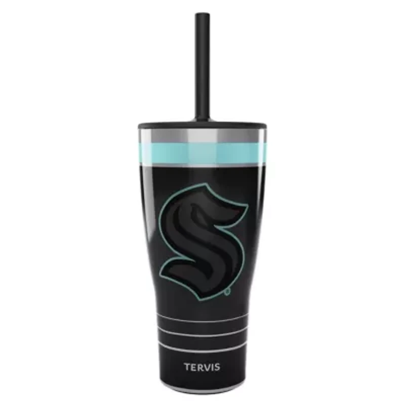 NHL Seattle Kraken 30oz. Night Game Stainless Tumbler with Straw