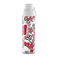 NCAA Wisconsin Badgers 24oz. Allover Venture Lite Water Bottle