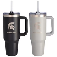 NCAA Michigan State Spartans 46oz. Home/Away Stainless Colossal Tumbler Two-Pack