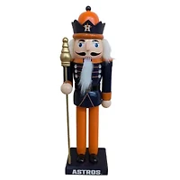 MLB Houston Astros 12" Wooden Nutcracker Statue
