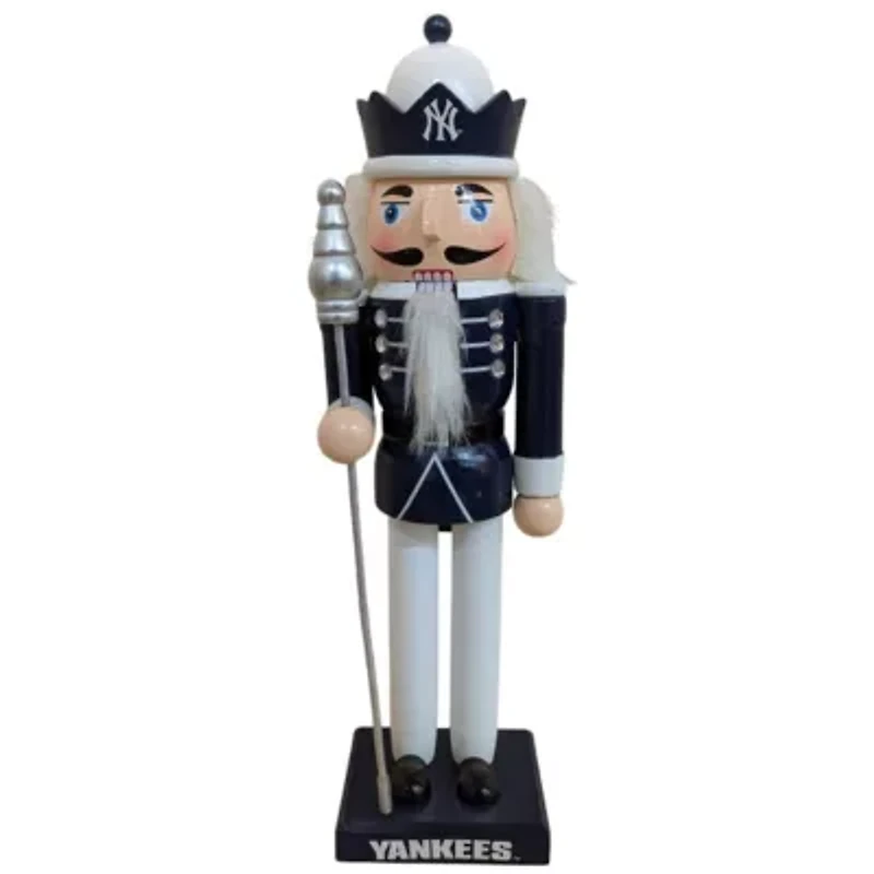 MLB New York Yankees 12" Wooden Nutcracker Statue