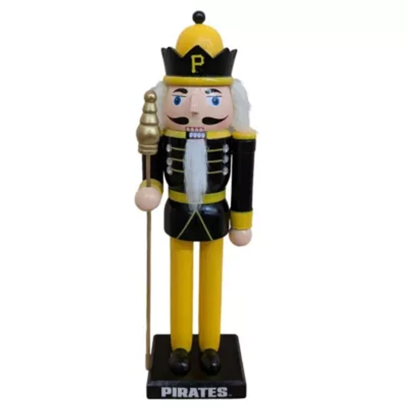 MLB Pittsburgh Pirates 12" Wooden Nutcracker Statue