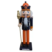 NCAA Auburn Tigers 12" Wooden Nutcracker Statue