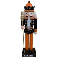 NHL Philadelphia Flyers 12" Wooden Nutcracker Statue