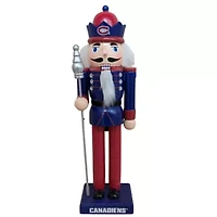 NHL Montreal Canadiens 12" Wooden Nutcracker Statue