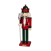 NHL Minnesota Wild 12" Wooden Nutcracker Statue