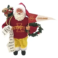 NCAA Iowa State Cyclones 12" Proud Santa