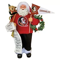 NCAA Florida State Seminoles 12" Proud Santa