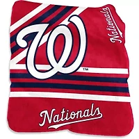 MLB Washington Nationals 50'' x 60'' Plush Raschel Throw Blanket