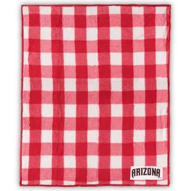 MLB Arizona Diamondbacks 50'' x 60'' Buffalo Check Frosty Fleece Blanket